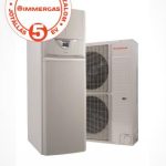 Immergas Magis Hercules Pro 16 T Álló split levegő-víz hőszivattyú beépített 235L-es HMV és 45L-es puffer tárolóval 3.030436