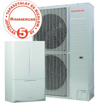 Immergas Magis Pro 12 V2 T split levegő-víz hőszivattyú 3 fázis 12 KW 3.030666